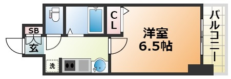 エステムコート神戸西Ⅲフロンタージュの間取り