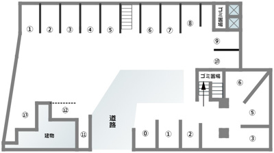 【駐車場】 | ベルガーデン戸建て