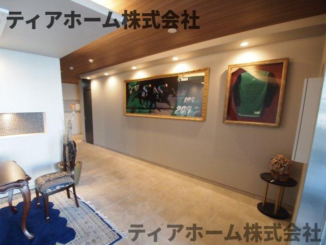 大和高田市大中東町の賃貸マンションのロビー