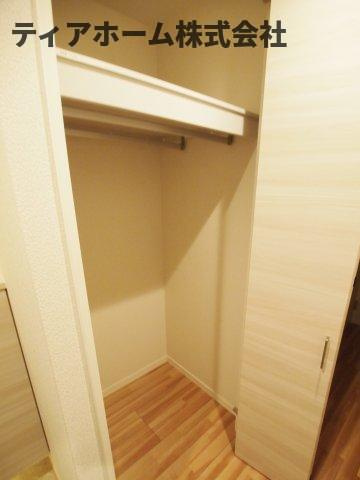 大和高田市大中東町の賃貸マンションの収納|大きなスペースがあり、収納には困りません
