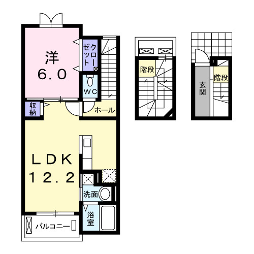 アルコバレノの間取り