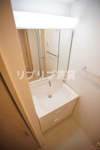 CASA DE ALIVIOの洗面所