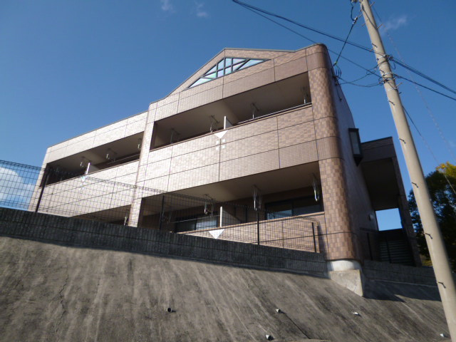 倉敷市児島稗田町のアパートの外観