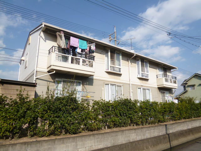 倉敷市南畝３丁目のアパートの外観