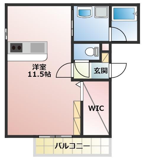 ブーフ　ベルクの間取り