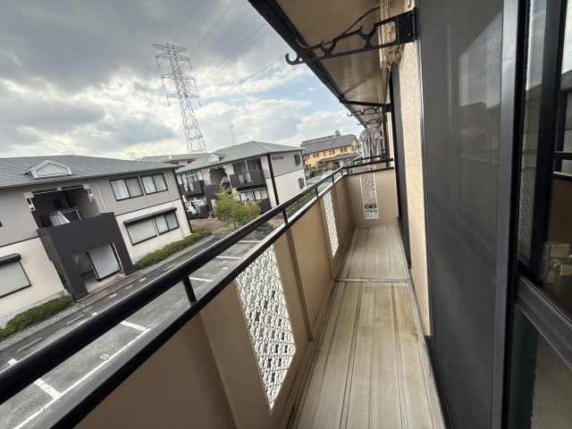 クレスト安室のバルコニー