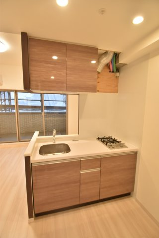 大阪市都島区内代町１丁目の賃貸マンションのキッチン