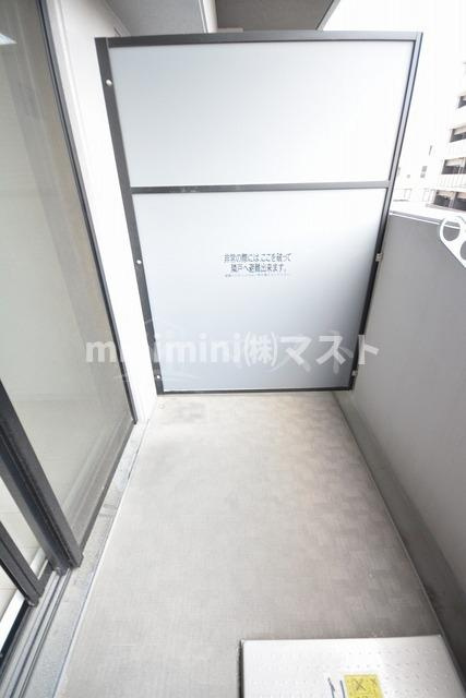 サムティ福島ノースのバルコニー