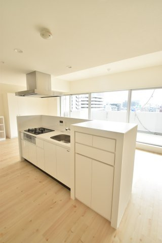 大阪市城東区蒲生２丁目の賃貸マンションのキッチン