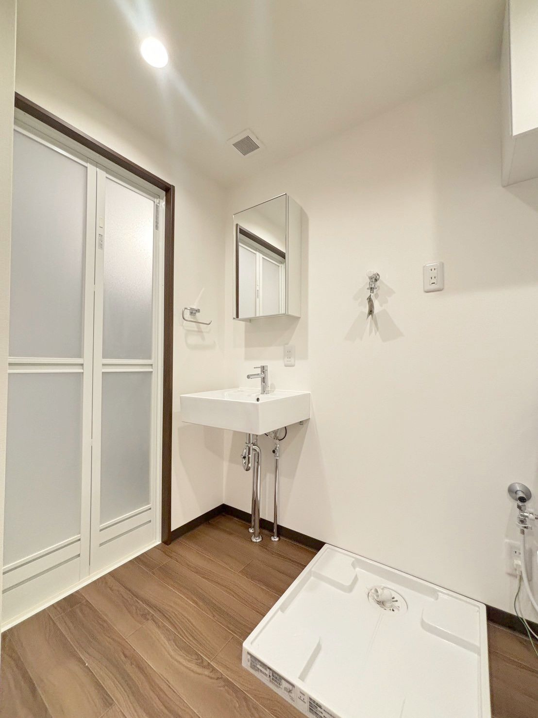 [防音マンション」スカイラシクラス小岩の洗面所|使いやすい洗面所です