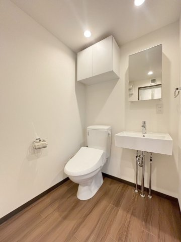 [防音マンション」スカイラシクラス小岩の洗面所|使いやすい洗面所です