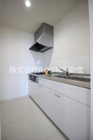 AVALONのキッチン|コンパクトなキッチンで掃除もラクラク