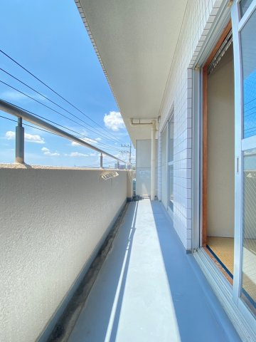 パークハイツミシマVOL 2のバルコニー