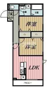 クレストⅠの間取り
