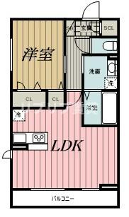 クレストⅠの間取り