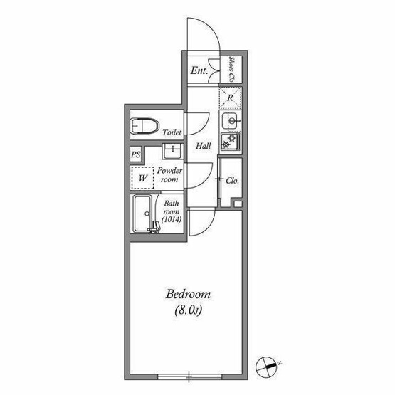 【間取り】 | ルネサンスコート蒲田