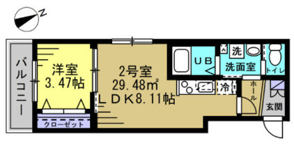 TUP津田沼の間取り