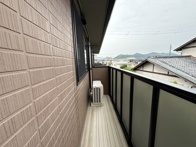 サンライフ新町Ｂのバルコニー