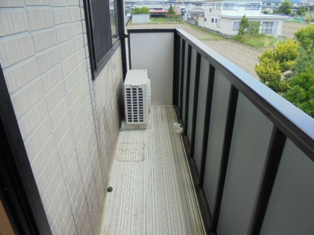 サンライフ新町Ｂのバルコニー