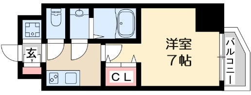 【間取り】 | ウインズコート新大阪Ⅱ