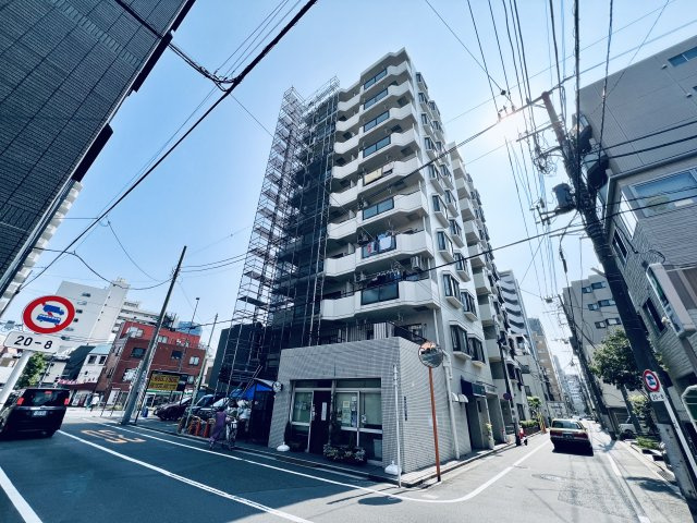 エクレール向島の外観|（外装修繕中）