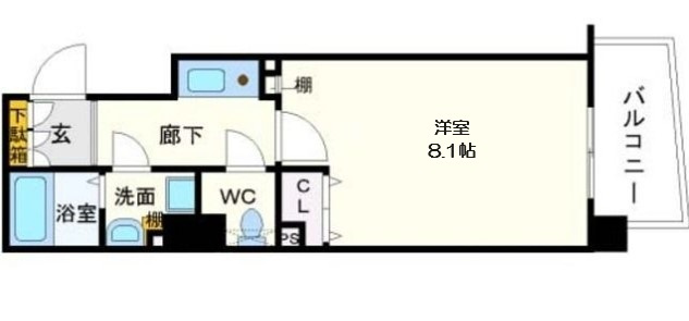 【間取り】 | エイペックス松屋町ヴァンデュール