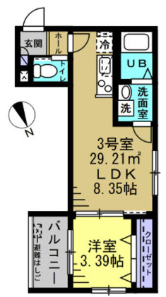 TUP津田沼の間取り