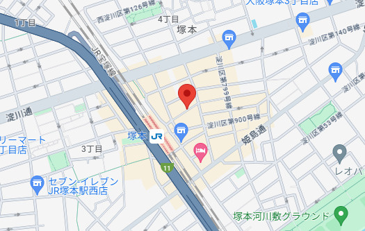 【地図】 | ザ・パークハビオ塚本