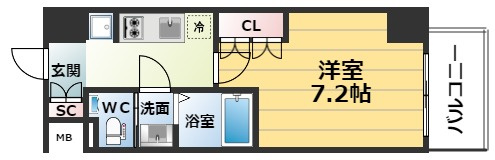 【間取り】 | ザ・パークハビオ塚本