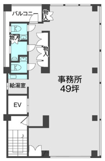 【間取り】 | フューテックシステム貸事務所（ＴＴ） | フューテックシステム貸事務所（ＴＴ）★那覇市曙エリア