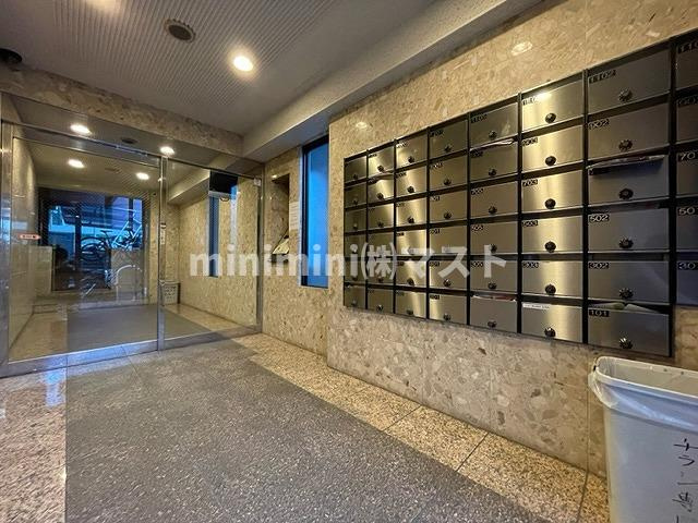 ドエル天満橋のロビー