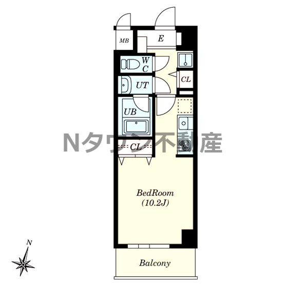 【間取り】 | ノヴェル新栄 | 間取りです。
