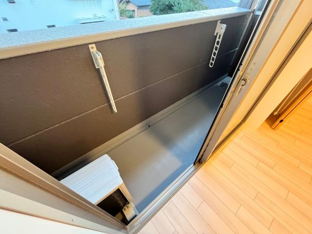 久留米市御井町のアパートのバルコニー|ベランダ