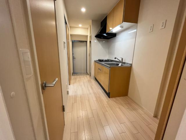 久留米市御井町のアパートの内装|廊下