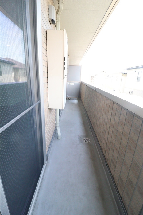 シャン・ヴィラージュのバルコニー