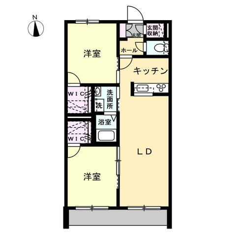 ディアマンノアールの間取り