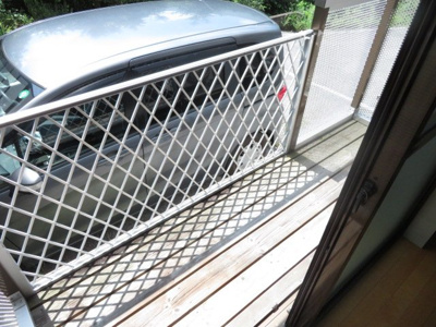 【バルコニー】 | メゾンドアーサⅥ | 1階バルコニー