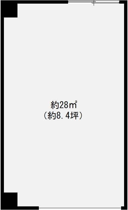横山ハイツの間取り|店舗　テナント　事務所
