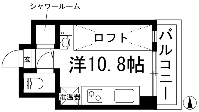 【間取り】 | 吉永ビル鼓ヶ滝駅前　