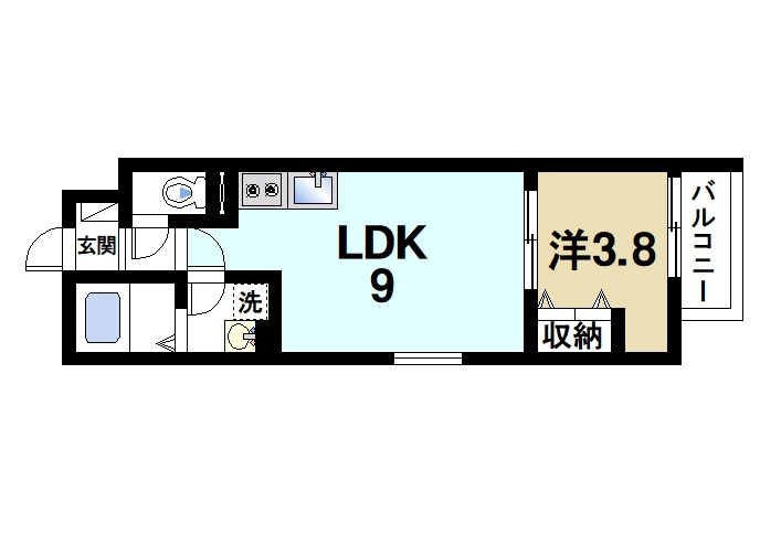 フォレ郡山の間取り