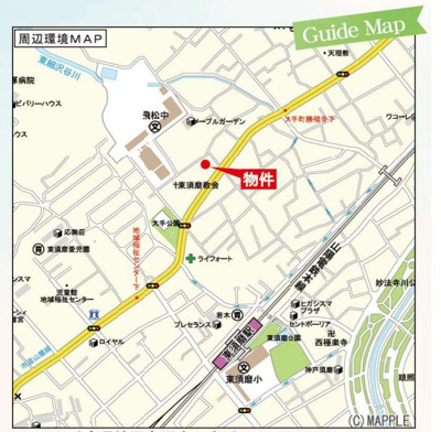 【地図】 | 神戸市須磨区大手町4丁目　新築戸建　仲介手数料無料！ | 須磨区大手町4　新築　仲介手数料無料！