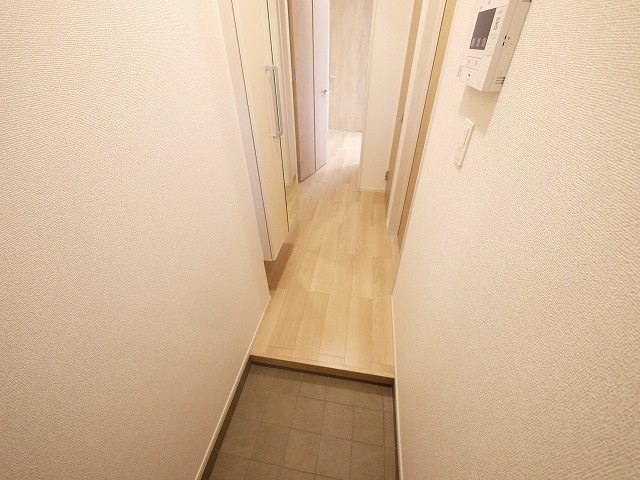 ベルソレイユⅡの玄関|シンプルで使いやすい玄関です