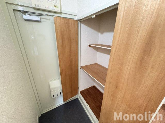 津久野南６号棟の収納