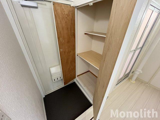 津久野南６号棟の収納