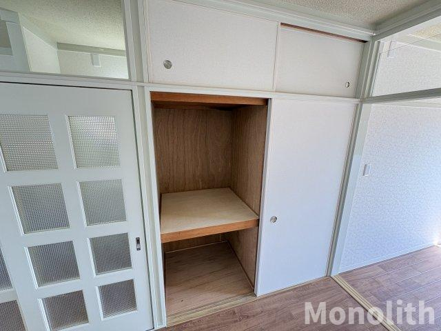 津久野南６号棟の収納