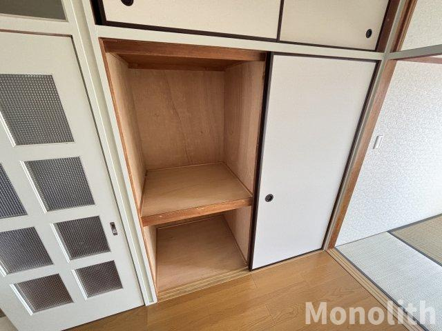 津久野南６号棟の収納