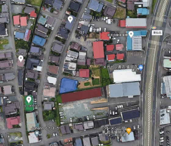 74坪超、東仙北売地の周辺|近隣は閑静な住宅街です。    