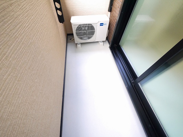 フォレ郡山のバルコニー|お洗濯にも便利なバルコニー付き