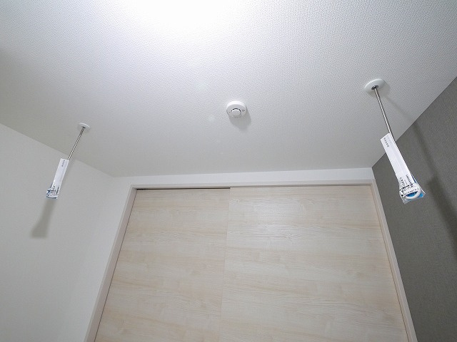 フォレ郡山の設備|室内物干しです