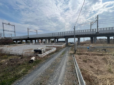 【前面道路含む現地写真】 | 大津市木戸1368付近　売土地
